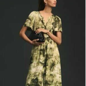 Anthropologie Tie-dye Romper